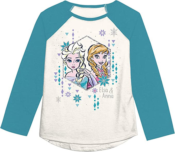 Disney's Frozen Elsa & Anna Toddler Girl Sparkle Graphic Tee by Jumping Beans® Tee T-Shirt