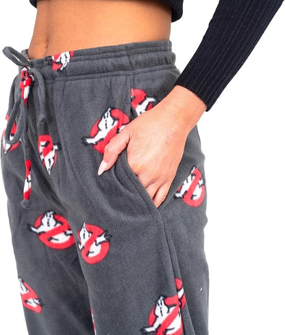 Ghostbusters Logo Adult Unisex Charcoal Christmas Lounge Pants