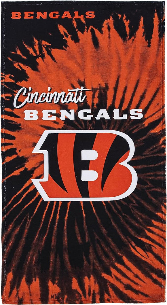 Northwest NFL Cincinnati Bengals Pyschedlic Beach Towel 30