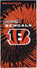Northwest NFL Cincinnati Bengals Pyschedlic Beach Towel 30" x 60"