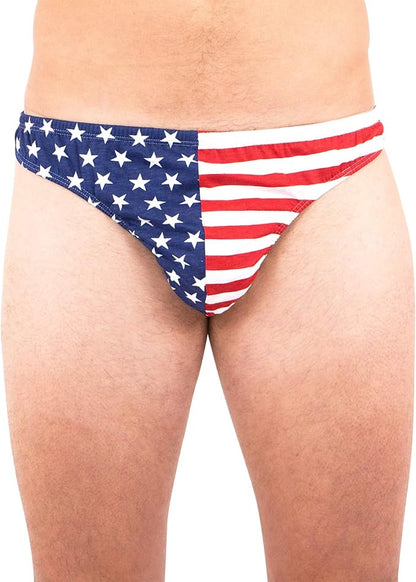Men's Americana Stars and Stripes Boxer Brief