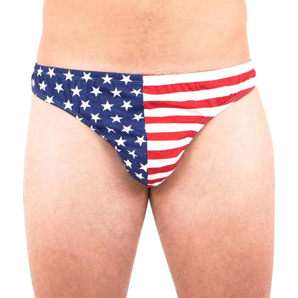 Men's Americana Stars and Stripes Boxer Brief