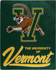 Northwest NCAA Vermont Catamounts Raschel Throw Blanket, 50" x 60", Signature