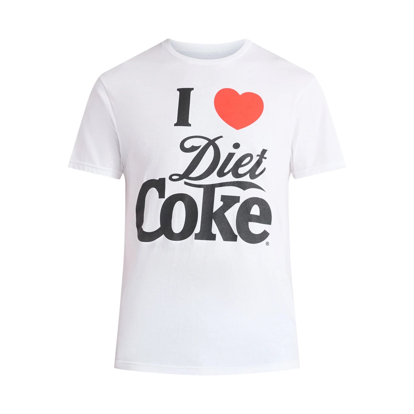 Men's I Heart Diet Coke Logo Graphic Tee T-Shirt