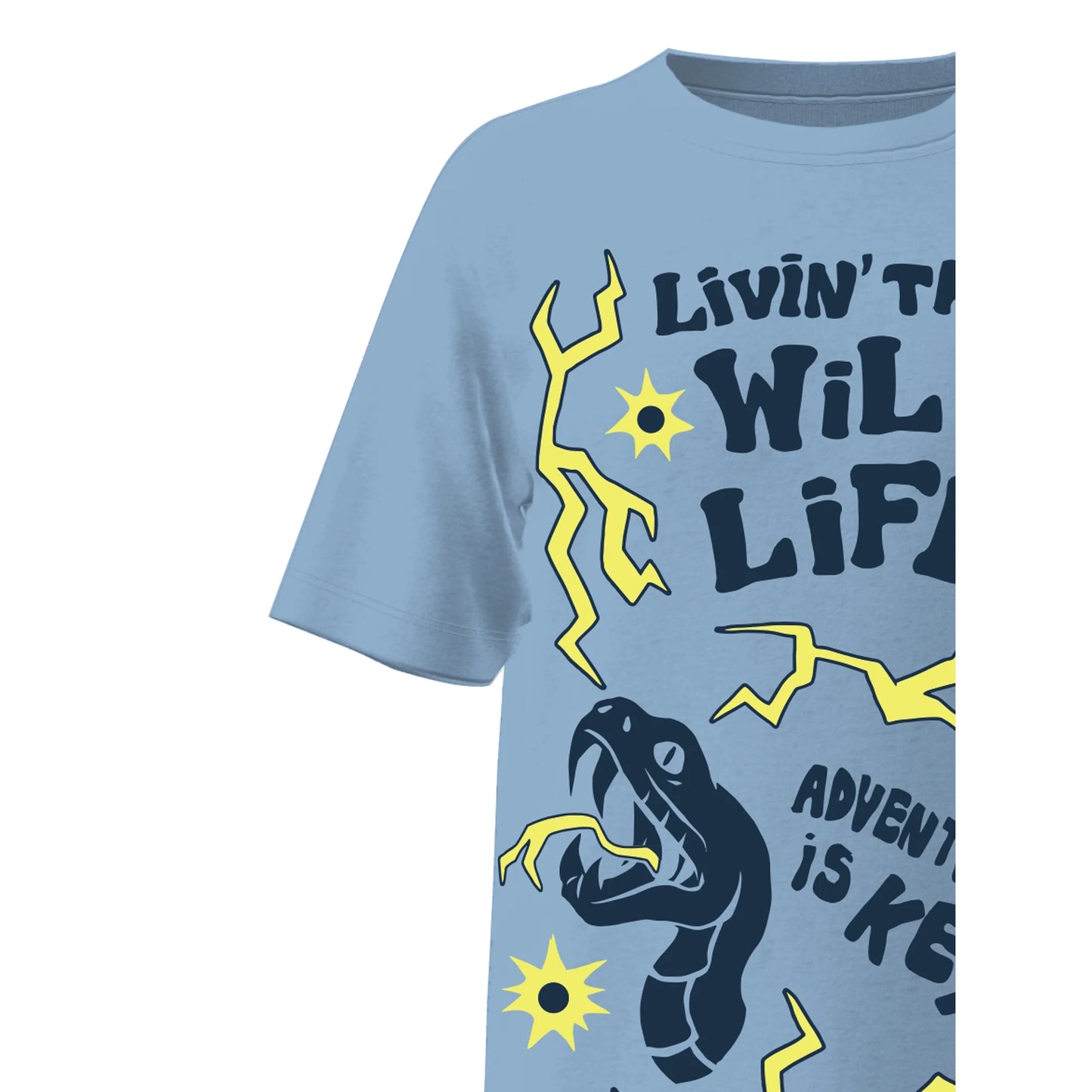 Boys Wonder Nation Wild Life Graphic T-Shirt Tee