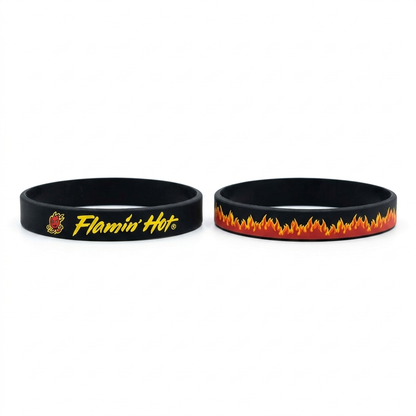Cheetos Flamin Hot Rubber Bracelet 2 Pack