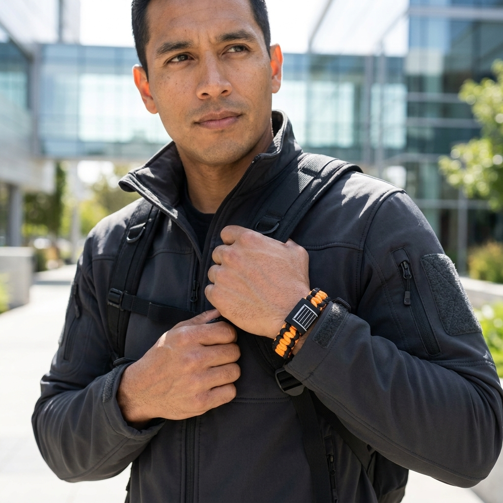 Exclusive Paracord Survival Bracelet Loot Crate Labs
