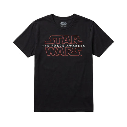 Men's Black Star Wars The Force Awakens Graphic Tee T-Shirt