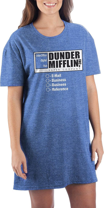 Women's The Office Quick Turn Night Shirt - Rex Distributor, Inc. Wholesale Licensed Products and T-shirts, Sporting goods,