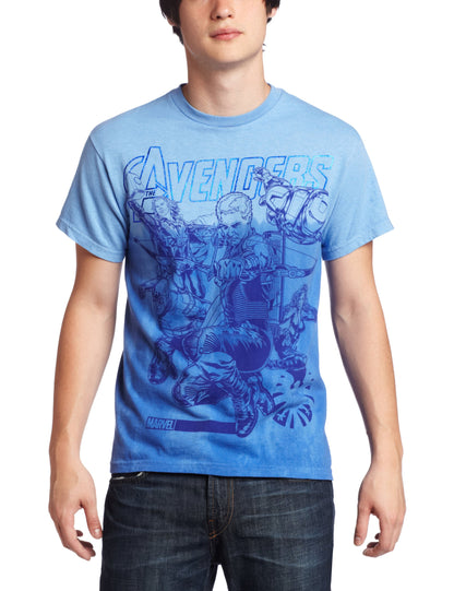 Men's Marvel Comics Avengers Impakted Graphic Tee T-Shirt