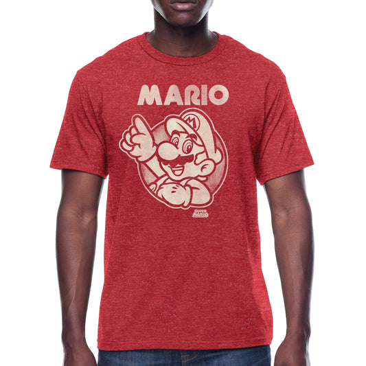 Men's Nintendo Super Mario Bros Close Dimension Graphic Tee T-Shirt, 2-Pack
