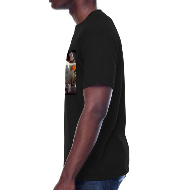 Men's Star Wars Baby Yoda When Your Song Comes On Graphic Tee T-Shirt