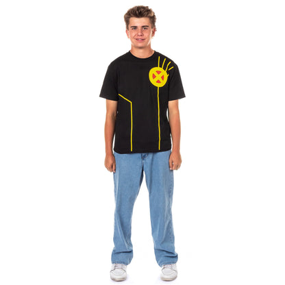 Men's Marvel Comics X-Men Shirt Men's Cyclops Short Sleeve Costume Tee T-Shirt