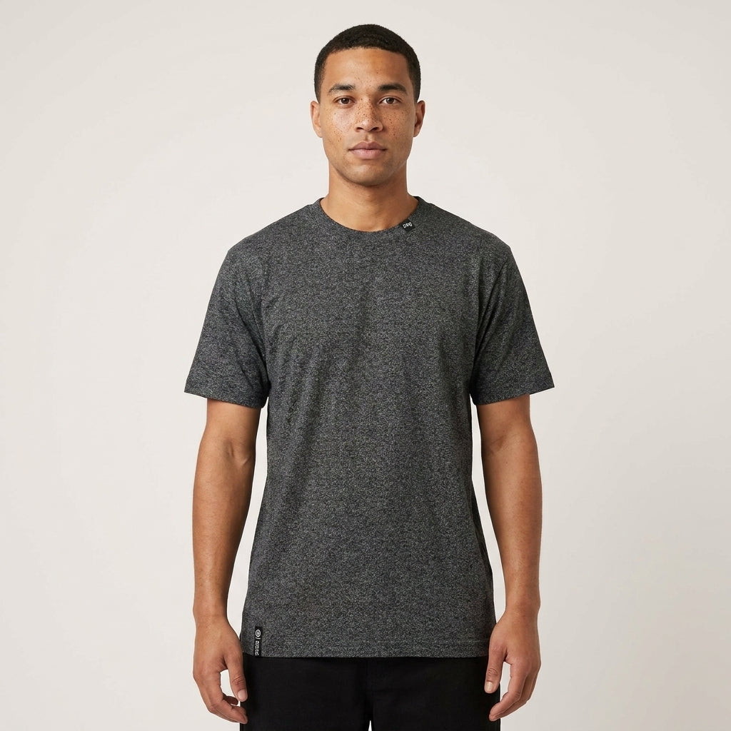 Men's LRG Charcoal Heather Crewneck T-Shirt Tee