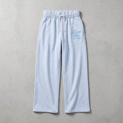Women's Leisure Graphic Lounge Pants - Light Blue