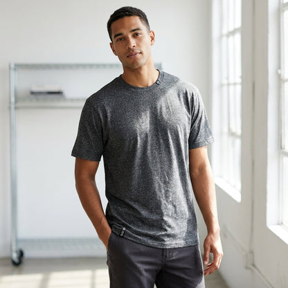 Men's LRG Charcoal Heather Crewneck T-Shirt Tee