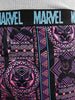 Men's Marvel Comics Black Panther Neon Wakanda Sleep Lounge Jam Shorts