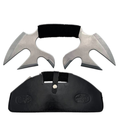 AB-89 8" Two-Sided Skinner Knife with Sheath