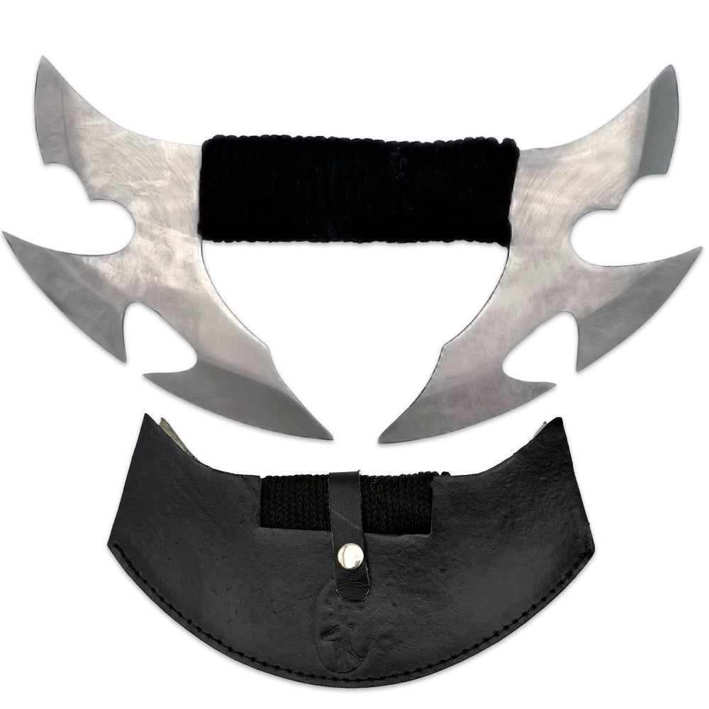 AB-90 8" Two-Sided Skinner Knife with Sheath