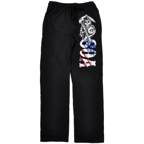Men's Sons of Anarchy SOA Flag Pajama Pants