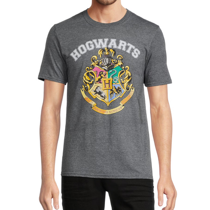 Men's Harry Potter Hogwarts Graphic T- Shirt Tee