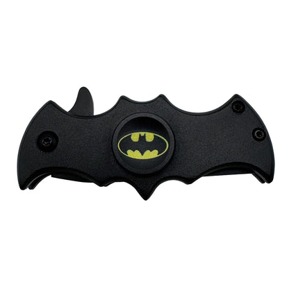 BM 4542-BK 3" Black Bat Folding Knife Fidget Spinner