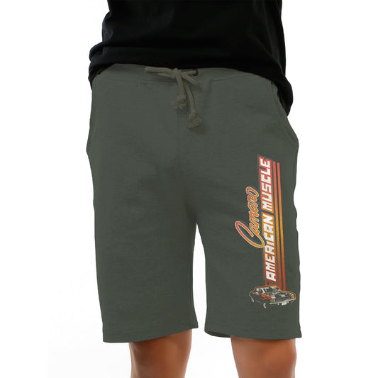 Men's Chevrolet Camaro Muscle Vertical Graphic Shorts