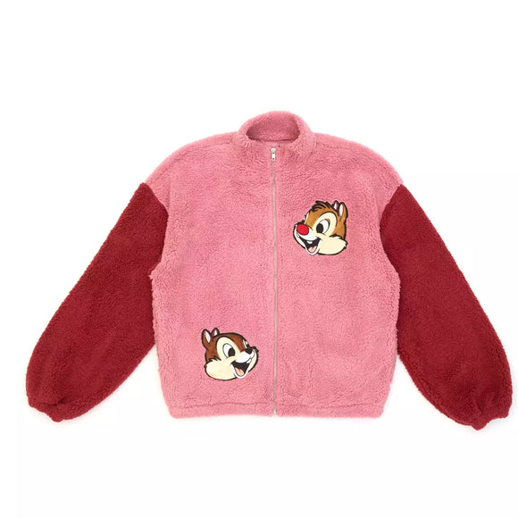 Chip 'n' Dale Sherpa Zip Jacket For Adults