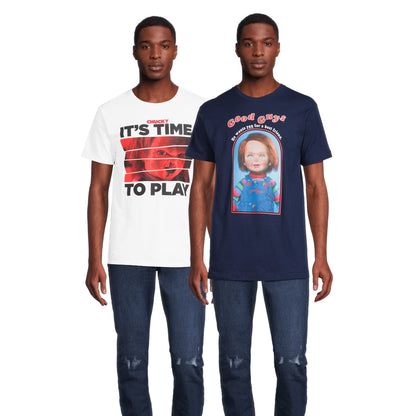 Men's Chucky Graphic T-Shirt 2-Pack