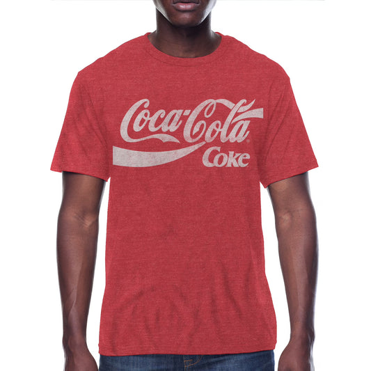 Men's Coca-Cola Two Coke Logos Graphic Tee T-Shirt