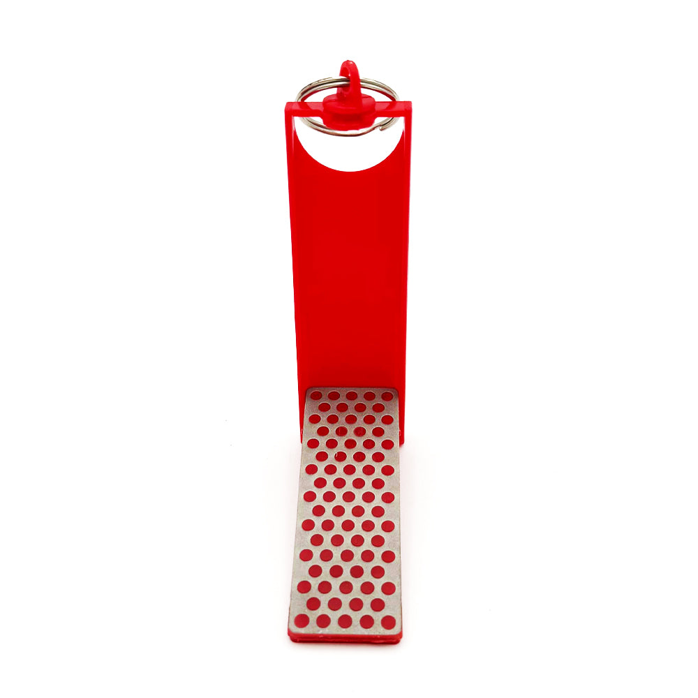 DKSS 5005 3" Folding Pocket Knife Sharpener with Key Ring
