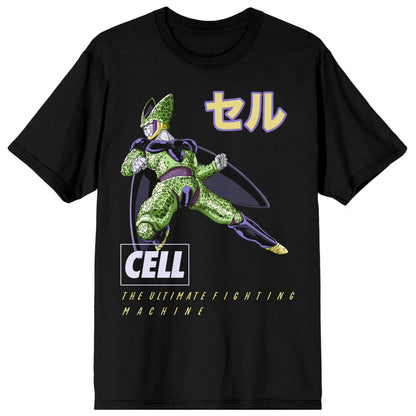Men's Dragon Ball Z Cell The Ultimate Fighting Machine Graphic Tee T-Shirt