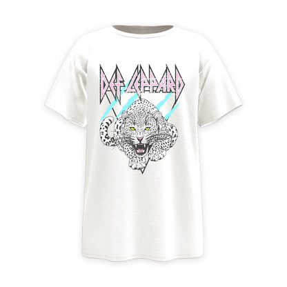 Girl's Def Leppard Graphic Print Tee T-Shirt
