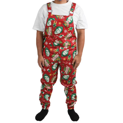 Elf The Movie All Over Print Jamarall Adult Red Union Suit
