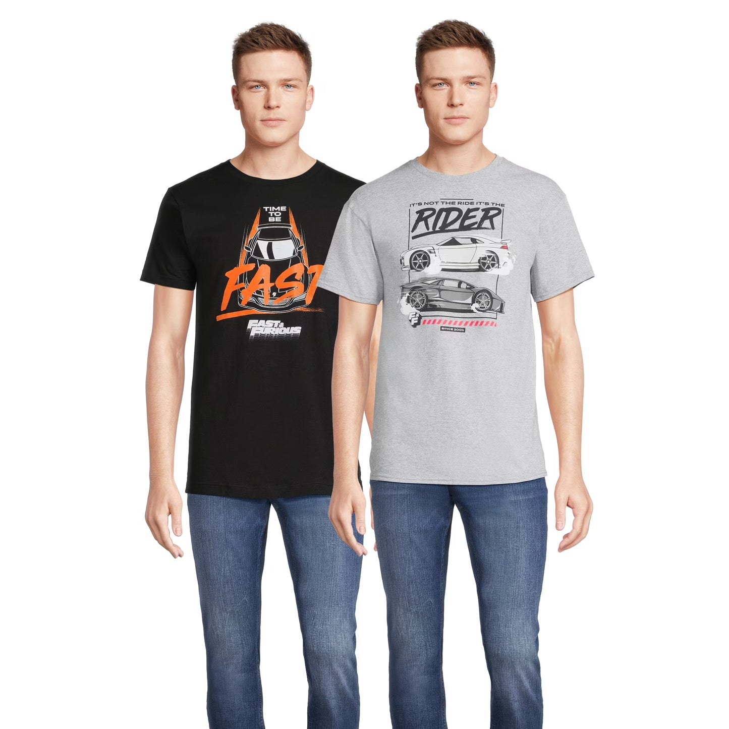 Men's Fast & Furious Graphic T-Shirt 2-Pack