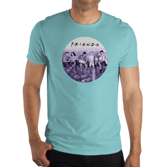 Men's Friends TV Graphic Tee T-Shirt Green