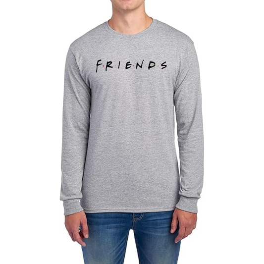 Men's Friends TV Show Logo Graphic Long Sleeve T-Shirt
