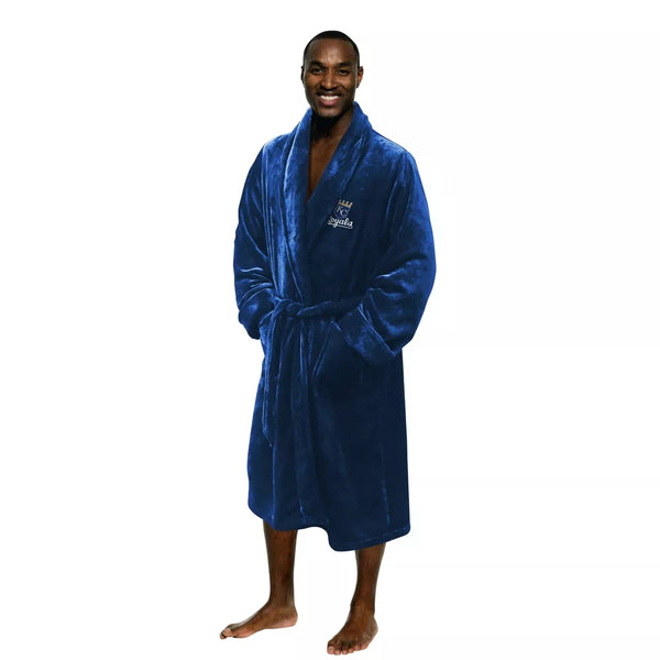 Northwest MLB Kansas City Royals Unisex-Adult Silk Touch Bath Robe, L/XL