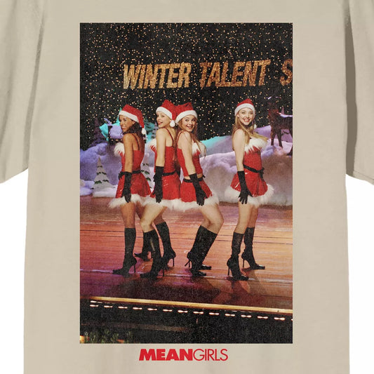 Adult Mean Girls Winter Talent Show Crew Neck Short Sleeve Graphic Tee T-Shirt - Rex Distributor, Inc. Wholesale Licensed Products and T-shirts, Sporting goods,