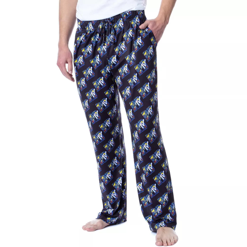 MTV Mens' Music Television Boombox '80s Logo Sleep Pajama Pants Black – Rex  Distributor, Inc. Wholesale Licensed Products and T-shirts, Sporting goods