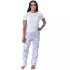 AC/DC Womens' All Over Logo Pastel Tie Dye Pajama Pants Loungewear Sleep Multicolor