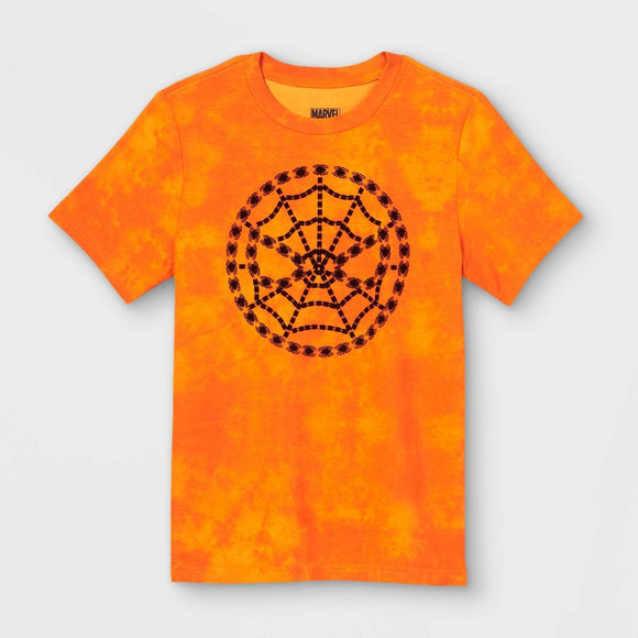 Boys' Marvel Spider-Man: Miles Morales Short Sleeve Graphic T-Shirt Orange