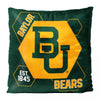 Northwest NCAA Baylor Bears Velvet Pillow, 16" x 16", Connector