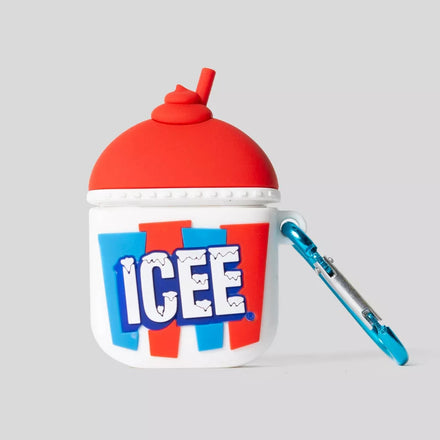 Mad Engine Icee Cherry AirPods case for 1st and 2nd generation AirPods, featuring a colorful cherry design and protective accessory.
