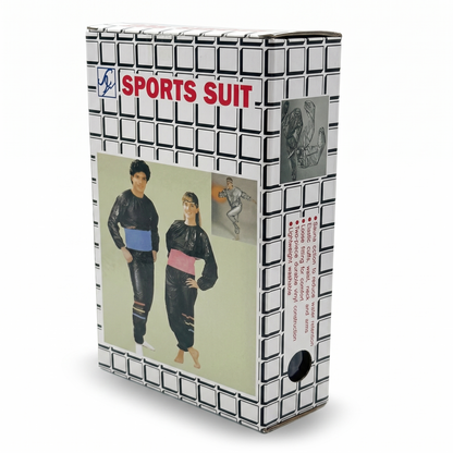 Unisex REX 357 sauna suit for boxing and fitness, full body sweat suit designed for weight loss and detox workouts.