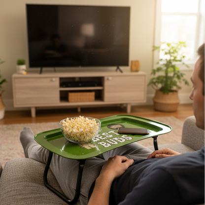 Cheech and Chong Best Buds foldable standing tray, 22x14 inches, crafted by Rex Distributor, Inc., designed for accessories and display.