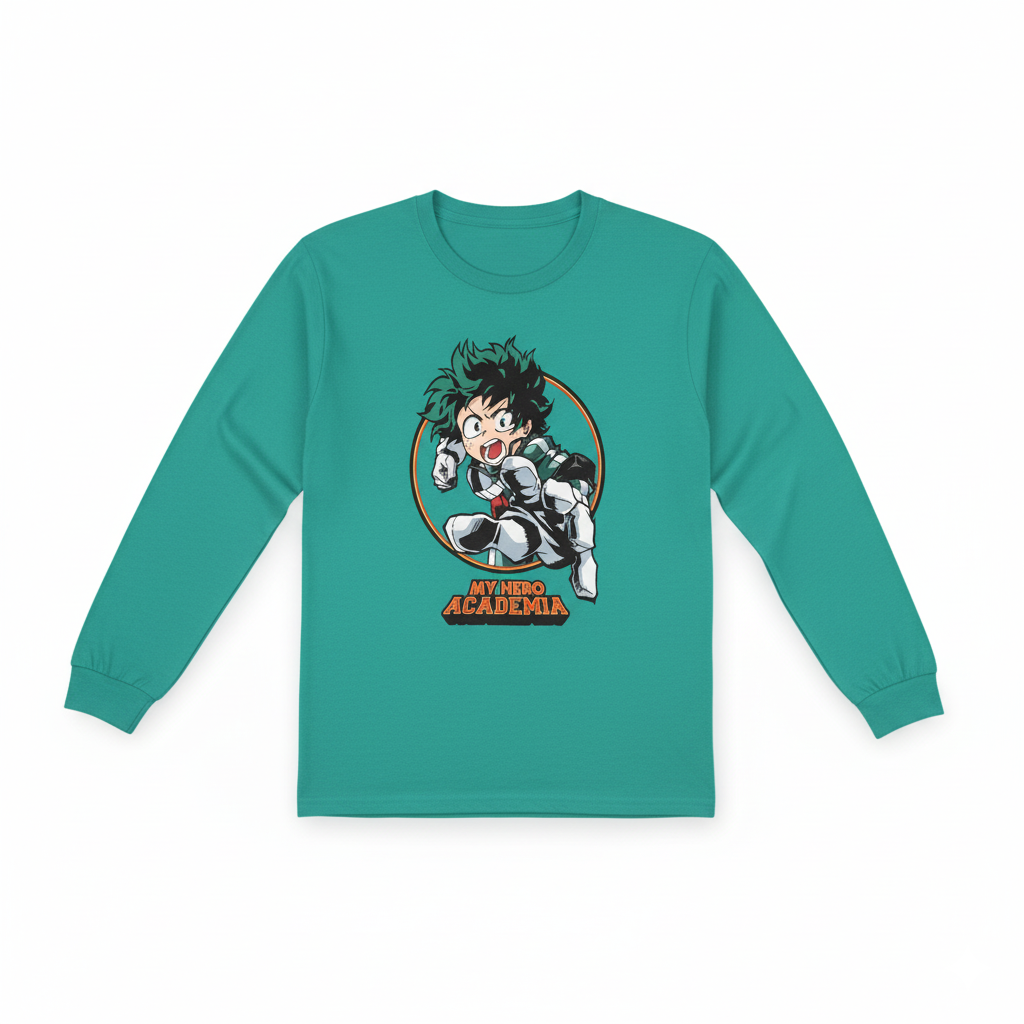 Men's My Hero Academia Fighting Pose Graphic T-shirt Tee