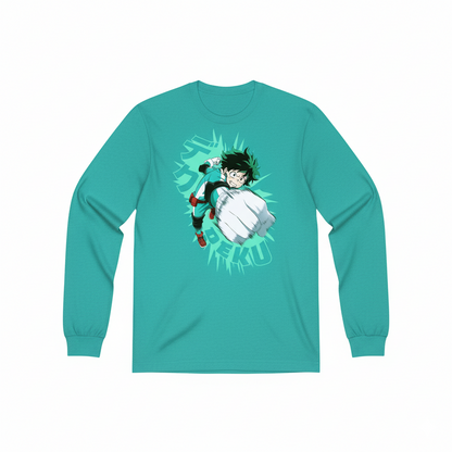 Men's My Hero Academia Anime Deku Graphic T-shirt Tee