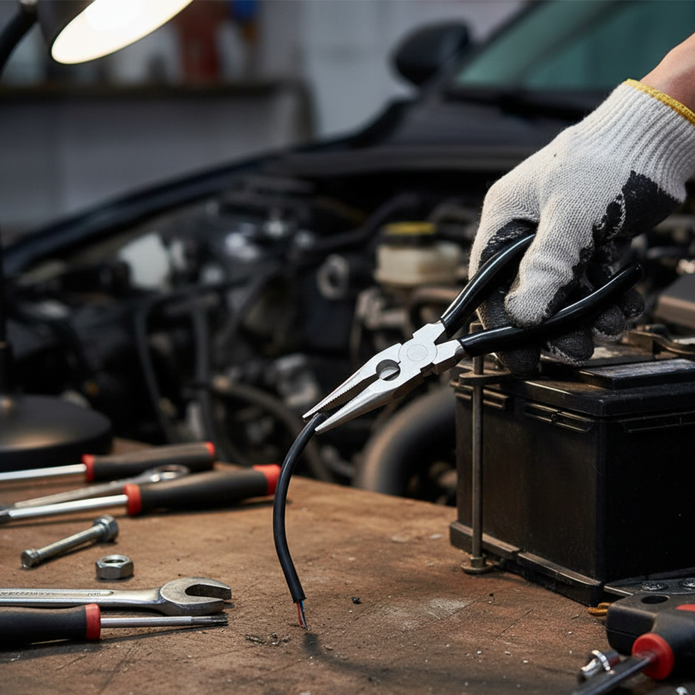 R 103 6-Inch Multi-Use Long Nose Pliers: Precision and Power for Every Task