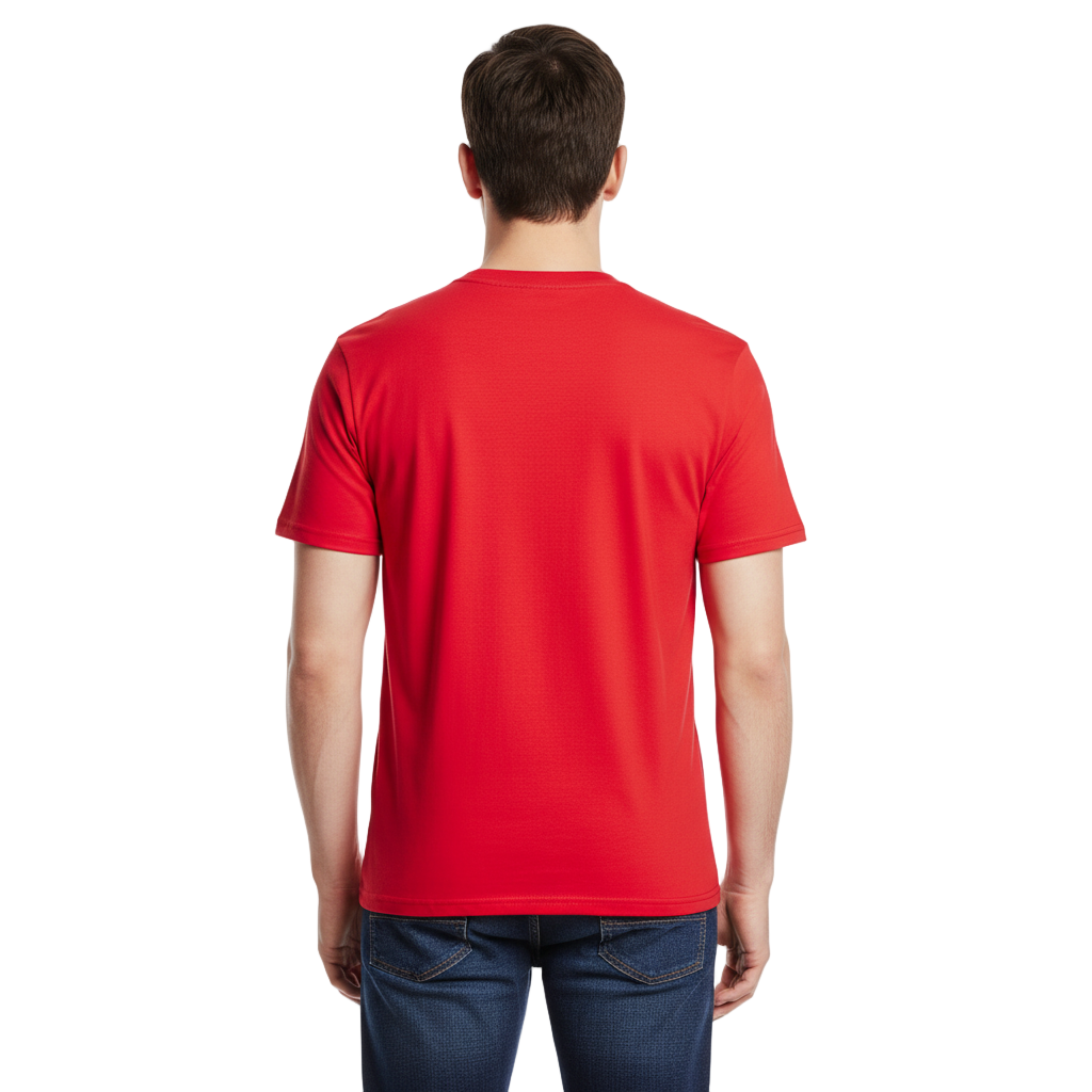 Men's Red Heather Neff EST 2002 Geometric Graphic Tee T-Shirt